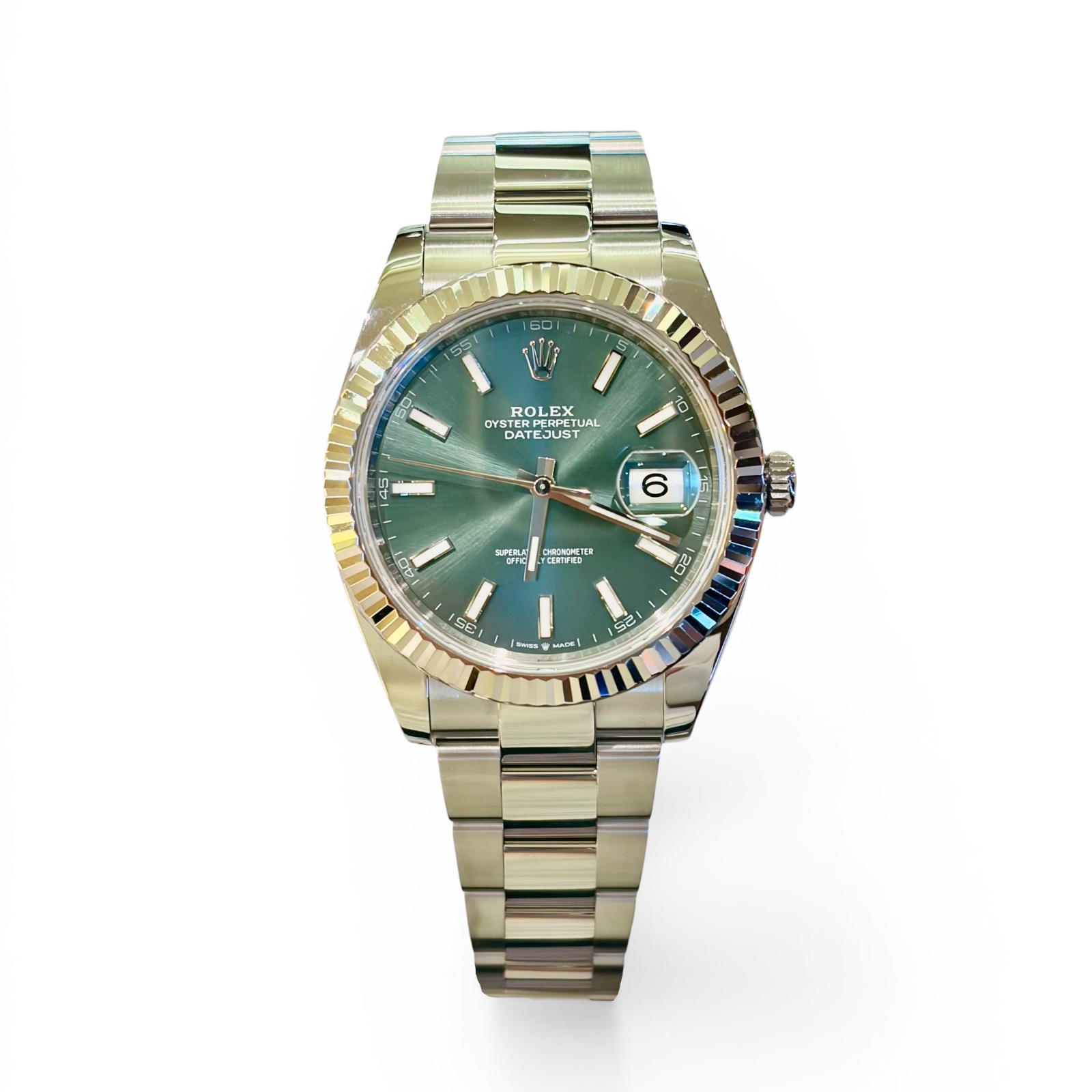 Datejust Steel "Mint Green"